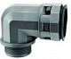 PAN12M16N | Муфта 90 грд. труба-коробка DN 12 мм, М16х1,5, полиамид, цвет черный